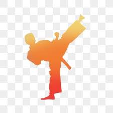 Warm Gradient Taekwondo Character Silhouette Warm Color Gradient Taekwondo Png Transparent Clipart Image And Psd File For Free Download Warm Colors Taekwondo Geometric Background
