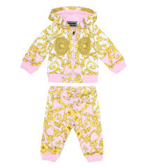 Baby Printed Cotton Tracksuit