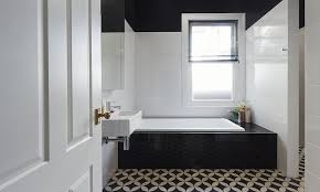 Related post from adjusting rooms function with floor tile patterns. 30 Black And White Bathroom Design Ideas Design Cafe