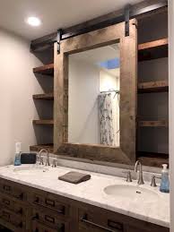 127 Rustic Farmhouse Bathroom Remodel Ideas Modern Farmhouse Bathroom House Bathroom Farmhouse Bathroom Vanity