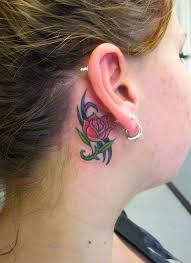 We made sure to include a lot of different sizes. 31 Behind The Ear Tattoos That Will Make You Want To Get Inked