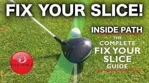How To Fix Your Golf Slice & Find More Fairways - Youtube