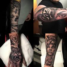 He also enjoys the stranger side of tattooing and the work of daniel higgs, robert ryan, chad koeplinger and jeff zuck, which have led him to creating large scale paintings in a more surrealist style. Availability Tomorrow Nathan Life Death Tattoos Facebook