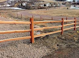 Handmade log fence in a jagged pattern lines the forrest as autumn leaves create download this free picture about fence split rail farm from pixabay's vast library of public domain images and videos. Split Rail Fence Kalinich Fence Company