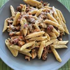 Nudeln Mit Pfifferlingen Und Speckrahm Von Milly07 Chefkoch Nudeln Mit Pfifferlingen Pasta Mit Pfifferlingen Pfifferlinge Rezept