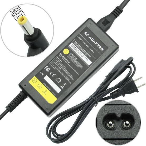 Cargador Acer 19V 3.42A Pin 5.5 * 1.7 Punta Amarilla