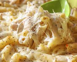 Bake for 20 to 25 minutes, until the cheese on top is. Cheesy Chicken Alfredo Bake Video Lil Luna