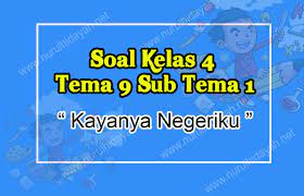 Soal uas kelas 4 tema 1. Soal Kelas 4 Tema 9 Sub Tema 1 Nurul Hidayah
