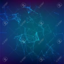 Estrutura Molecular. Linhas Conectadas Com Pontos. Compostos Genéticos E  Químicos. Química, Medicina, Ciência, Design De Tecnologia. Fundo Abstrato  Geométrico Estrutura Cibernética Poligonal. Conceito De Conexão De Dados.  Ilustraciones Vectoriales ...