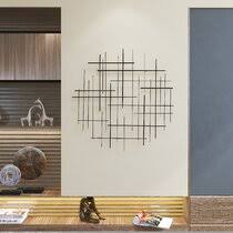 Modern contemporary metal wall decor. Metal Modern Wall Accents You Ll Love In 2021 Wayfair