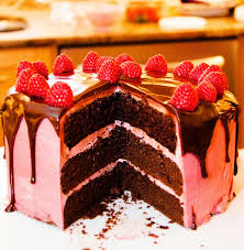 Pin By Djazi On Delicias Chocolate Raspberry Cake Dark Chocolate Cakes Desserts