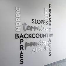 Design a metal sign online with your favorite color and. Flat Metal Wall Letters Craftcuts Com