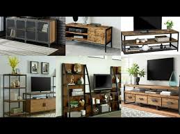 17 model meja besi holo ide terkini. Contoh Meja Tv Industrial Youtube