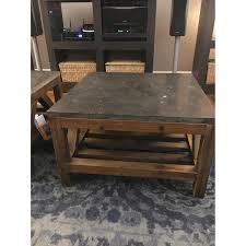 Crate and barrel bluestone coffee table $300 (far north dallas dallas ) pic hide this posting restore restore this posting. Crate Barrel Bluestone Square Coffee Table Aptdeco