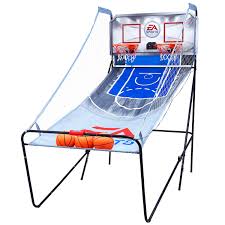 With an electronic basketball game from dick's sporting goods, you'll be able to take that experience home.set a high score and defend it against your friends. Ea Sports 2 Player Indoor Arcade Basketball Game Led Scoring System Accessories Included White Blue Walmart Com Walmart Com