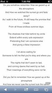 I was going to find you. Beginning Of Lyrics For Uso Lie Keep The Promise Lyrics Remember