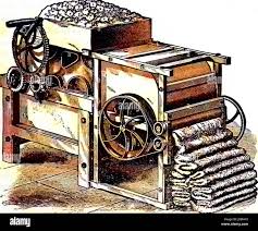 Cotton gin color hi-res stock ...