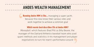 Building business relationships with other groups is also a part of the job. It S Like Managing A Super Yacht Under The Hood Of Argentina S Andes Wealth Management Citywire