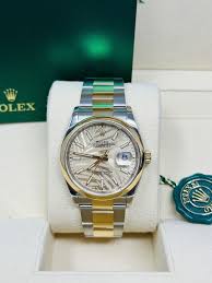 ROLEX DATEJUST 36MM DIAMOND DIAL MENS