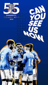 To commemorate rangers football club's valiant 55th scottish premiership title win and the momentous 20/21 season, the club has released an official collection of champions products. Rangers Football Club On Twitter Get Your Phone Wallpaper Updated Now Champion55