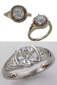 Diamond Ring Restoration Top Ring Was A Family Heirloom Bottom Ring Is The Redesigned A One Of A Ki Jewelry Design Studio Generation Jewelry Jewelry Design