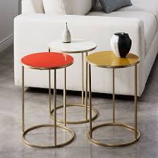 Enamel Side Table Small Westelm Coffee Table Table Chair Side Table