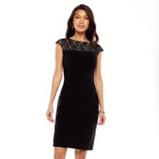 Chaps Lace Trim Sheath Dress Women S Womens Dresses Petite Dresses Cute Dresses