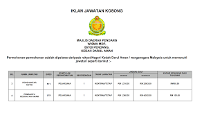 Iklan jawatan kosong guru tabika perpaduan 2018 kerja kosong kerajaan swasta. Jawatan Kosong Majlis Daerah Pendang 3 September 2018 Appjawatan Malaysia