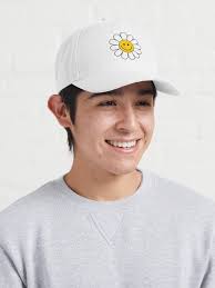 Daisy Smiley Face Cap