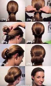 Chic Low Rolled Updo Hair Tutorial Hair Tutorial Bun Hairstyles Hair Updos