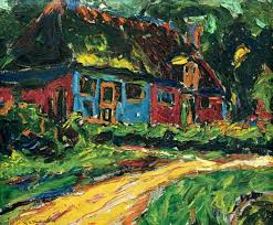 Situated in fehmarn, this vacation home is within 2 mi (3 km) of islands of the baltic sea, strand fehmarnsund, and strukkamphuk beach. Altes Haus Auf Fehmarn Ernst Ludwig Kirchner Als Kunstdruck Oder Handgemaltes Gemalde