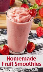 Homemade Fruit Smoothies Recipe And Extras Homemade Fruit Smoothie Recipes Homemade Fruit Smoothies Fruit Smoothie Recipes
