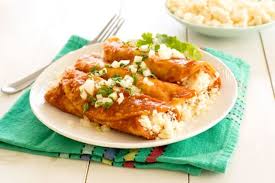 Queso Fresco Enchiladas Are Quick And Easy Making Them A Great Weeknight Dinner With Just One Ingr Enchilada Recipes Cheese Enchiladas Easy Cheese Enchiladas