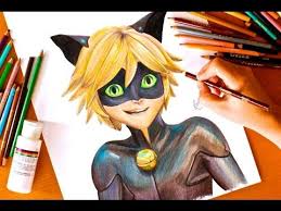 #drawsocute learn #howtodraw cute plagg, a miraculous cat kwami easy, step by step drawing tutorial. Speed Drawing Chat Noir Miraculous Ladybug Cat Noir Ladybug Art Miraculous Ladybug Anime Budget Art