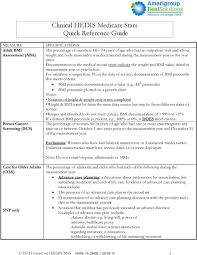 Clinical Hedis Medicare Stars Quick Reference Guide Pdf