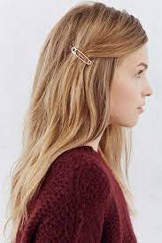 Safety Pin Bobby Pin Set Safety Pin Hair Clip Silver Hair Clip Boho Hair Pins