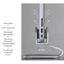 Rain Design Mtower Is Designed To Keep Your Macbook Air Or Pro Up Off Your Desk With Images Gadgets And Gizmos Cool Notebooks Rain Design