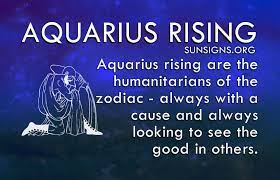 The intuition that you have and which helps you to be the inspirer of ideas is from uranus, while the discipline you need to fix your. Aquarius Rising Sign Sunsigns Org