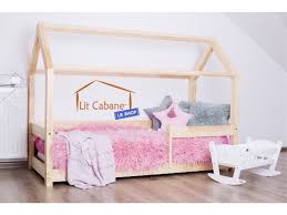 Livraison rapide à domicile, en point relais ou en magasin. Lit Cabane 90x190 En Pin Massif Barriere Sommier Milo Lit Enfant Lit Cabane Lit Maison