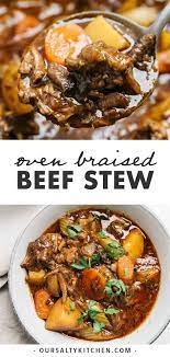 Dutch Oven Braised Beef Stew Whole30 Paleo Recipe Oven Beef Stew Oven Braised Beef Stew Braised Beef Stew