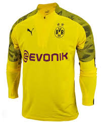 Check out our bvb dortmund selection for the very best in unique or custom, handmade pieces from our face masks & coverings shops. Puma Men Dortmund 1 4 Zip Shirts L S Jersey Yellow Bvb 09 Tee Top Shirt 75576401 Ebay