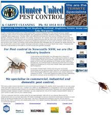 We've paid for pest control in the past but i wanted to see what this little place offered. Hunter United Pest Control