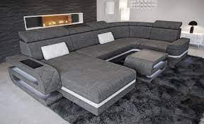 Sectional Fabric Sofa Gainesville U Shape Fabric Sofa Luxury Sofa U Shaped Sofa