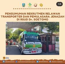 Supir wajib menjalankan tugas yang diberikan oleh user atau klient 2. Rsud Dr Soetomo Surabaya Buka Lowongan Transporter Dan Pemulasara Jenazah Times Indonesia