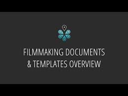 download free filmmaking production documents