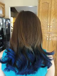 25 tips, tricks, and hacks for hair coloring. Brown Hair With Colorful Tips Novocom Top