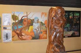 En 1891, le peintre paul gauguin quitte paris pour tahiti. Musee Gauguin Atuona Iles Marquises Bild Von Gauguin Museum Hiva Oa Tripadvisor