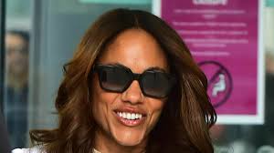 Alex Scott arrives at Manchester hotel to surprise girlfriend Jess Glynne  as singer celebrates the release of her third studio album