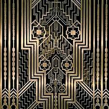 Art Deco Black And Gold Mirror Art Nouveau Gold Black Art Deco Vintage Victorian Belle Epoque Metallic Design Bronze Chic Elegant Floor Pillow By Love999 Art Deco Pattern Art Deco Interior Art Deco Architecture