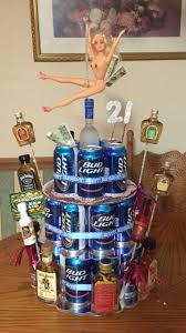 Alcohol 21st Birthday Ideas For Guys 21st Birthday Ideas For Guys Best Of Beer Can Cake For 21st Birthday Guys 21st Birthday Mens Birthday Gifts Funny Birthday Gifts